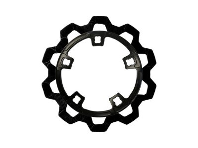 11.8in. Front Bow-Tie Disc Rotor - Black Band & Black Carrier. Fits Most Touring 2014-2023