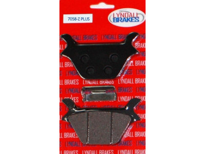 Z-Plus Brake Pads. Fits Rear on Sportster 1987-1999 & Big Twin 1987-1999.