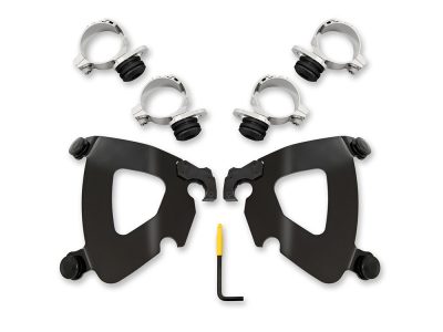 Black Gauntlet Trigger-Lock Mounting Hardware. Fits Scout & Scout Bobber 2015up.