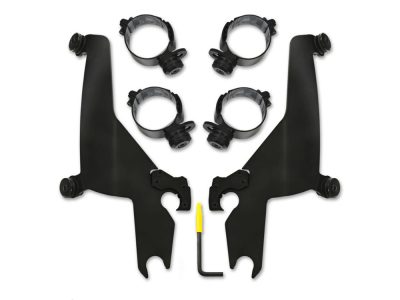 Windshield Mount Kit - Black. Fits Sport Glide 2018-2024