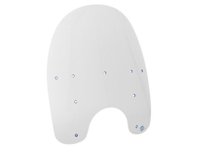 OEM Style Replacement Plastic Windshield. Clear - 21in. High. Fits FLST Softail Models 1986-2017.