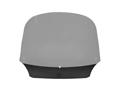 Standard Windshield for Memphis Shades Batwing Fairing. 12in. High, Solar/Tinted.