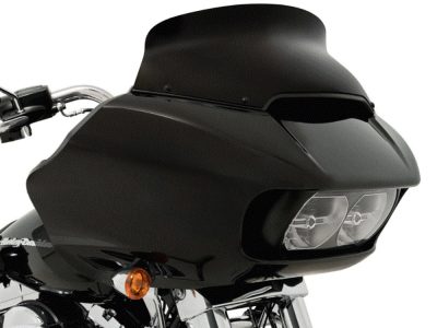 5.5in. Spoiler Windshield - Black Opaque. Fits Road Glide 2015-2023
