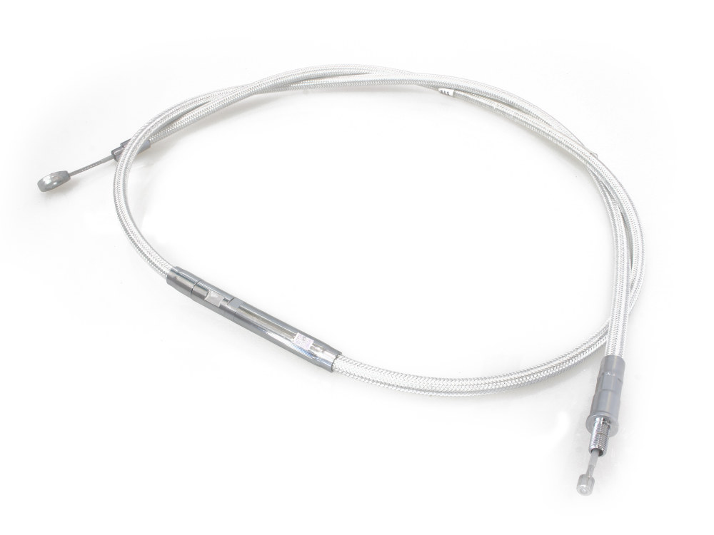 65in. Clutch Cable - Sterling Chromite. Fits 5Spd Big Twin 1987-2006