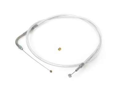 45-1/2in. Throttle Cable - Sterling Chromite. Fits Big Twin 1996-2017.