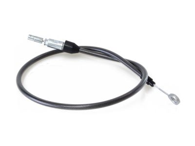 34in. Quick Connect Upper Clutch Cable - Black Pearl. Fits Softail 2018-2024