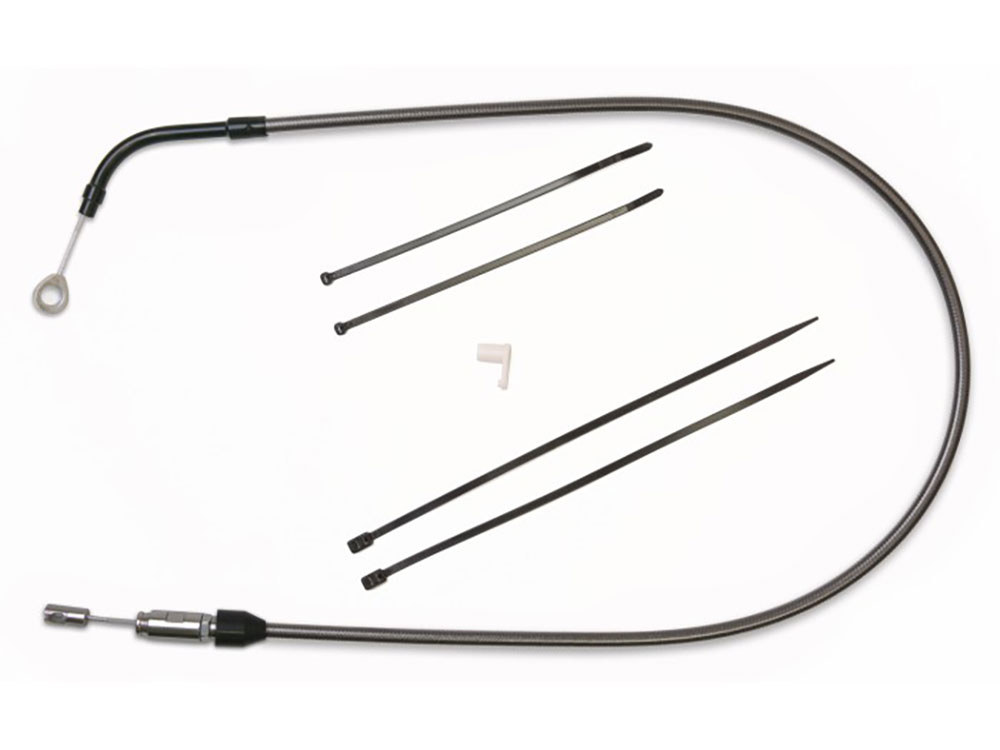 43in. Quick Connect Upper Clutch Cable - Black Pearl. Fits Most Touring 2021-2024 - Image 2