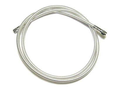 76in. Universal Brake Line - Sterling Chromite.