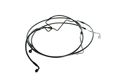 Lower Front Brake Line - Black Pearl. Fits Street Glide 2024up