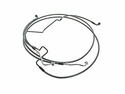 Lower Front Brake Line - Black Pearl. Fits Road Glide 2024up