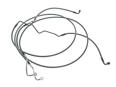 Lower Front Brake Line - Black Pearl. Fits Ultra Limited 2024up