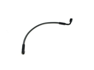 11in. Upper Front Brake Line with 10mm x 90 Degree Banjo - Black Pearl.