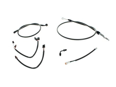 Black Pearl Cable Kit. Suits 16in. Ape Hangers on Breakout 2018-2024