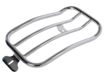 Solo Seat Luggage Rack - Chrome. Fits Softail Slim 2018-2021
