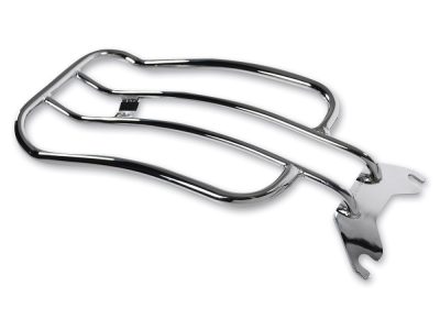 Solo Seat Luggage Rack - Chrome. Fits Fat Boy 2018up & Breakout 2013up.