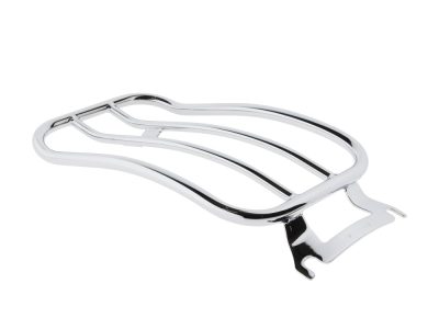 Solo Seat Luggage Rack - Chrome. Fits Touring 1997up.