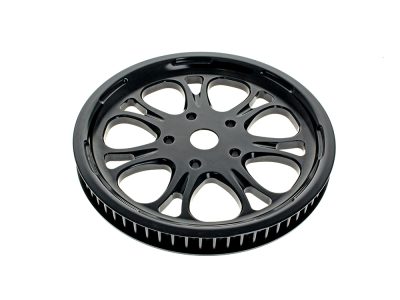 66 Tooth x 1in. Wide Paramount Pulley - Black Anodized.