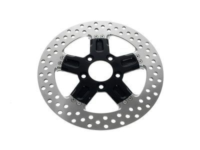 11.8in. Front Formula Disc Rotor - Black Anodized. Fits Softail 2015up, Touring 2008up, Dyna 2006-2017 & Sportster 2014-2021