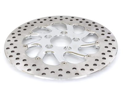 11.8in. Right Hand Rear Torque Disc Rotor - Chrome. Fits Touring 2008up.