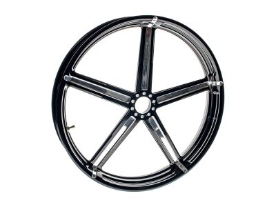 23in. x 3.50in. wide Formula Wheel - Black Contrast Cut Platinum
