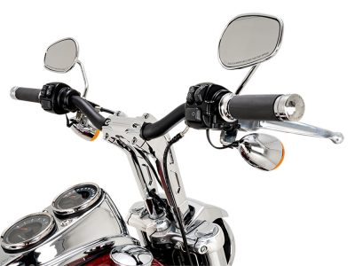 1-1/4in. Phatbar Handlebar and 9in. Riser Set - Chrome