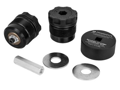 Preload Adjusters - Black. Fits Dyna 2006-2017, Touring 2014up and Softail 2018up.