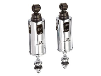 422 Series, Heavy Duty Spring Rate Rear Shock Absorbers - Chrome. Fits Softail 2000-2017.