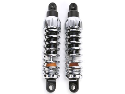 444 Series, 11in. Standard Spring Rate Rear Shock Absorbers - Chrome. Fits Scout 2015up.