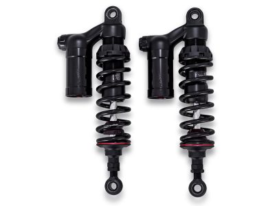 990 Sport Series, 13.5in. Rear Shock Absorbers - Black. Fits Dyna 1991-2017.