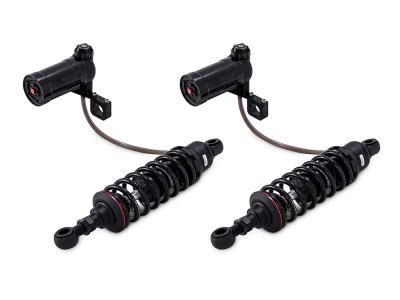 990 Sport Series, 13in. Rear Shock Absorbers - Black. Fits Touring 1980up.