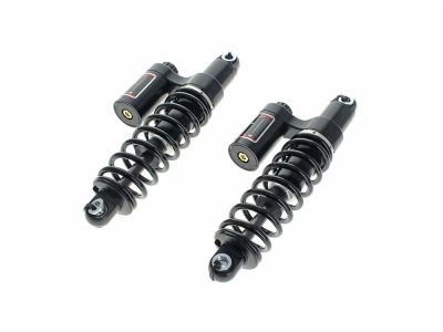 13in. RS-2 Heavy Duty Piggyback Rear Shock Absorbers - Black. Fits Touring 1999up.