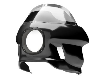 S-RT Mini Fairing - Gloss Black. Fits Sportster 2004-2021