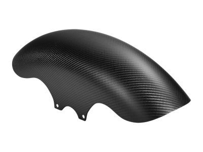 Shorty Carbon Front Fender - Matte Finish. Fits Most Touring 2014-2024 with 19in. Front Wheel