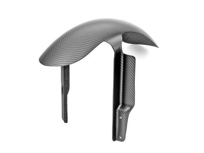 Carbon Front Fender - Matte Finish. Fits Softail Low Rider S 2020up & Low Rider ST 2022up with 19in. front Wheel