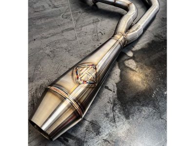 2-into-1 4.5in. Big Bore Exhaust With ProFlo Headers - Stainless Steel. Fits Touring 2017up