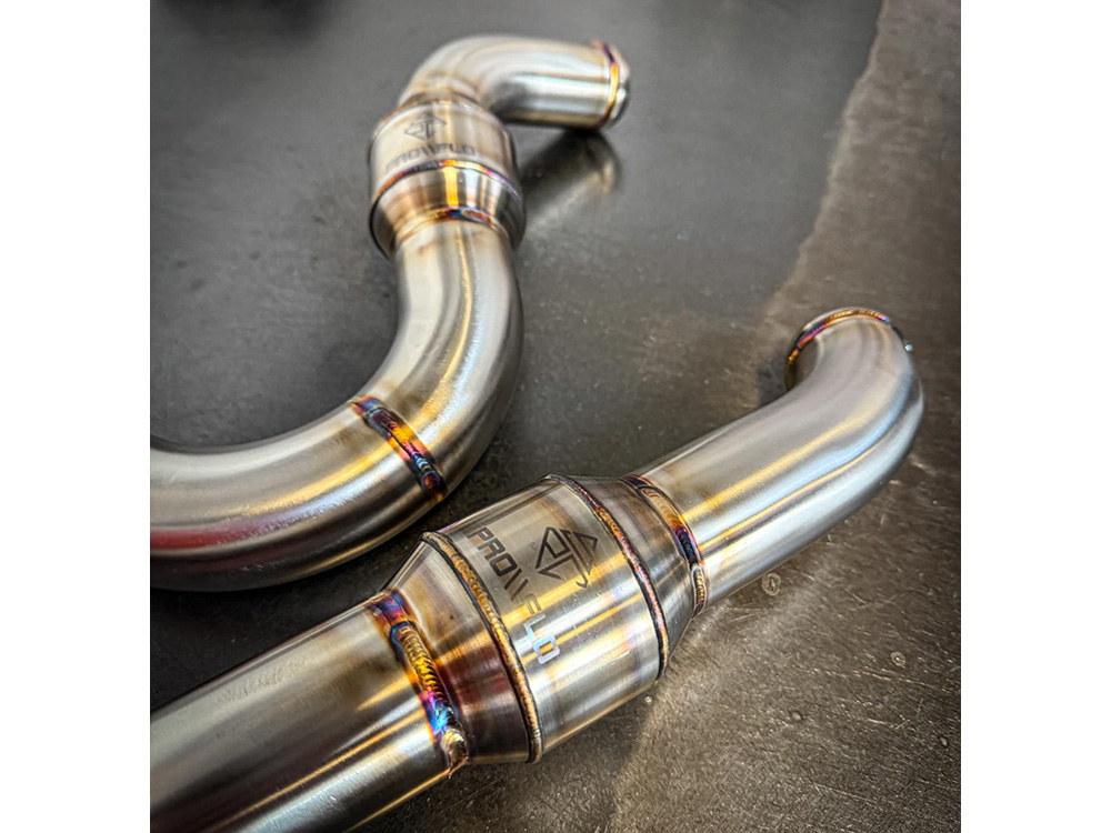 2-into-1 4.5in. Big Bore Exhaust With ProFlo Headers - Stainless Steel. Fits Touring 2017up - Image 2