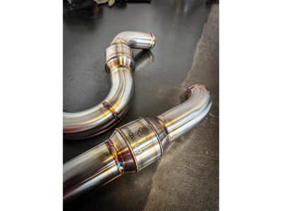 ProFlo Header Pipe Upgrade - Stainless Steel. Fits Softail 2018up Running SP Concepts 4.5in. Big Bore Exhaust