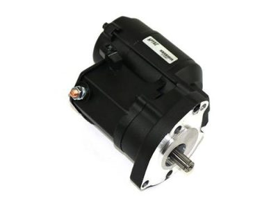 1.4kw Starter Motor - Black. Fits Big Twin 1989-2006.