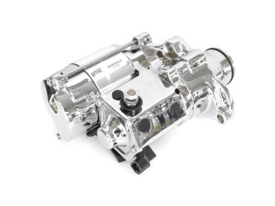 1.4kw Starter Motor - Chrome. Fits Softail 2007-2017, Dyna 2006-2017 & Touring 2007-2016.