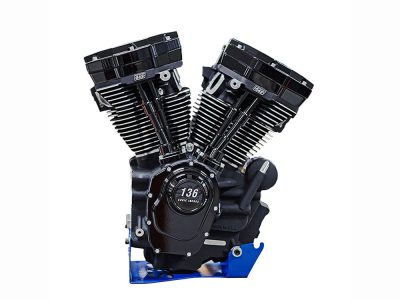 136ci Milwaukee Eight Engine - Black Edition. Fits Touring 2017-2023