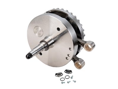 106ci Stroker Flywheel Assembly - 4-1/2in. Stroke. Fits Twin Cam Dyna 1999-2005 & Touring 1999-2006.
