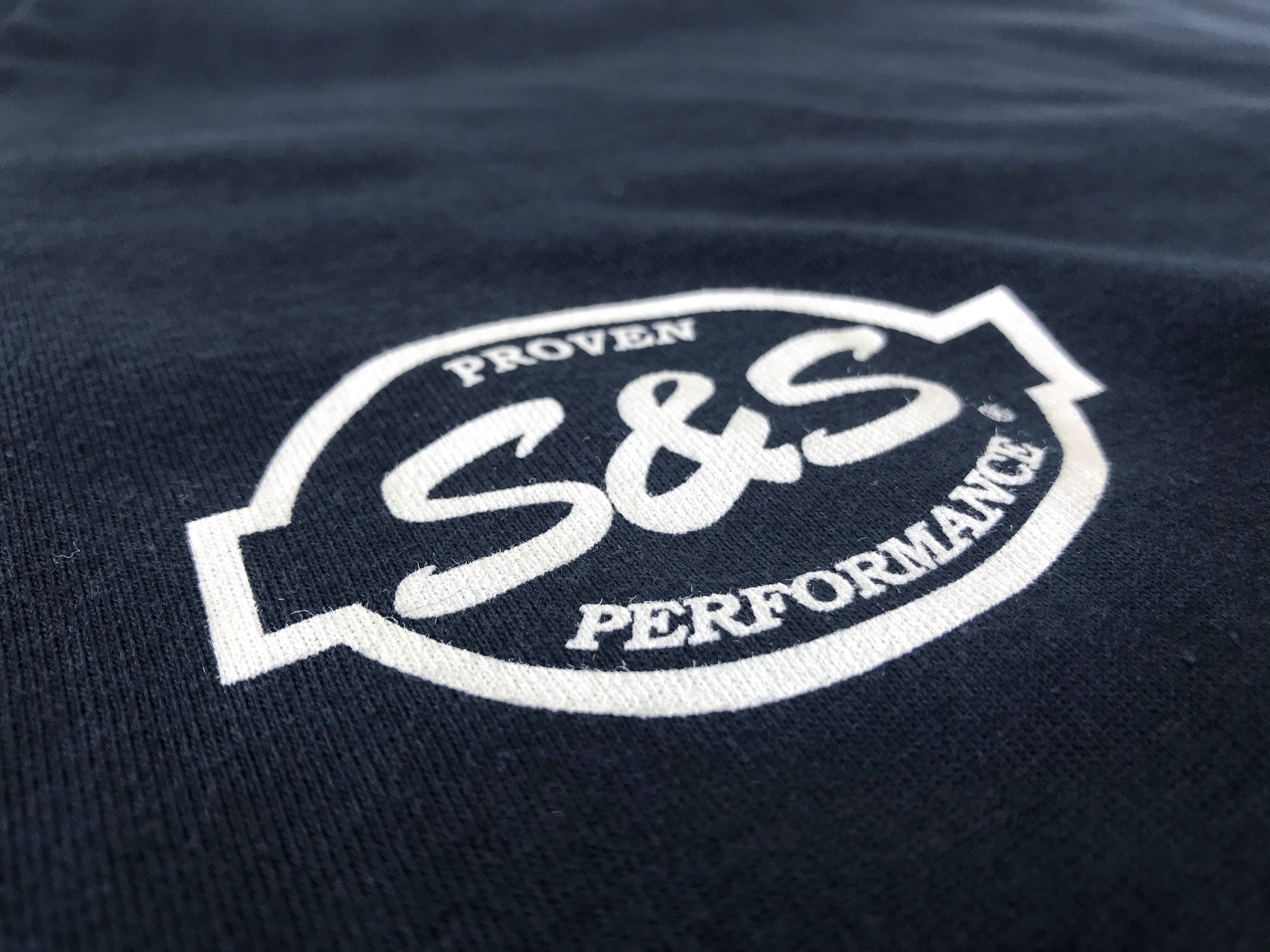 S&S Cycle Performance Parts Navy T-Shirt - Large. - Image 3