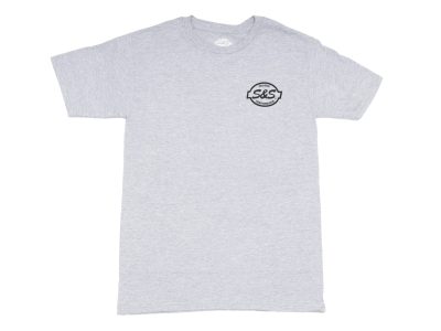 S&S Cycle Stroker Power Grey T-Shirt - Large.