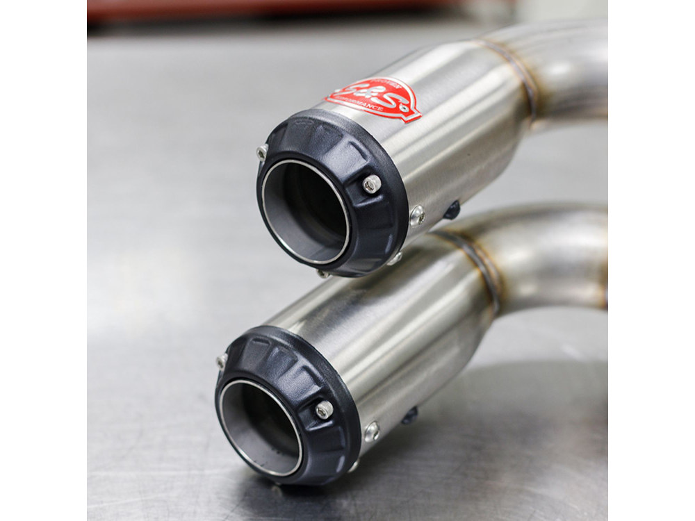 Power Tune XTO UTV Exhaust - Stainless Steel with Race Muffler. Fits Polaris RZR Turbo 2016up. - Image 5