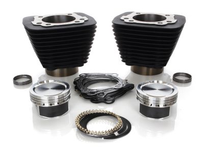 1200cc Big Bore Kit - Wrinkle Black. Fits Sportster 1986-2021 with 883cc Engine.
