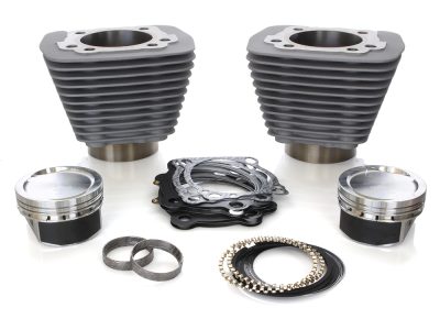 1200cc Big Bore Kit - Silver. Fits Sportster 1986-2021 with 883cc Engine.