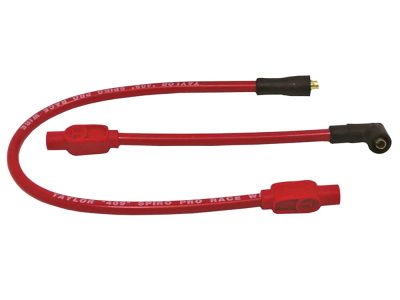 10.4mm Spark Plug Wire Set - Red. Fits Touring 1980-1998 and Sportster 1986-2003.