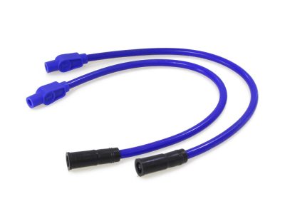 10.4mm Spark Plug Wire Set - Blue. Fits Touring 1999-2008 with EFI and Sportster 2004-2006.