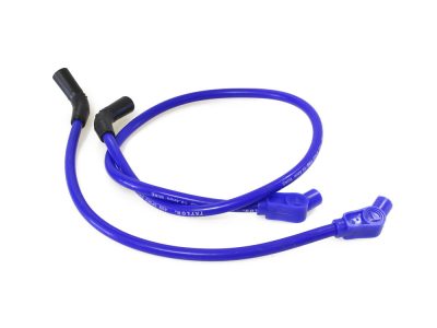 10.4mm Spark Plug Wire Set - Blue. Fits Touring 2009-2016.
