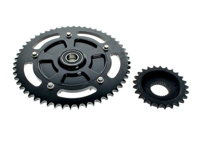 FLH Cush Drive Chain Conversion Kit with 54 Teeth Sprocket. Fits Touring 2009up.